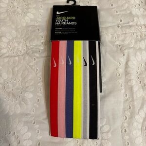 NIKE Swoosh Jacquard Youth Hair Bands HeadBands Multi Colored  6
